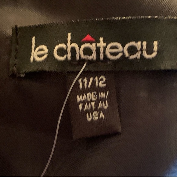 NWT Vintage 90s Y2K Le Château Satin Dress - Picture 6 of 7